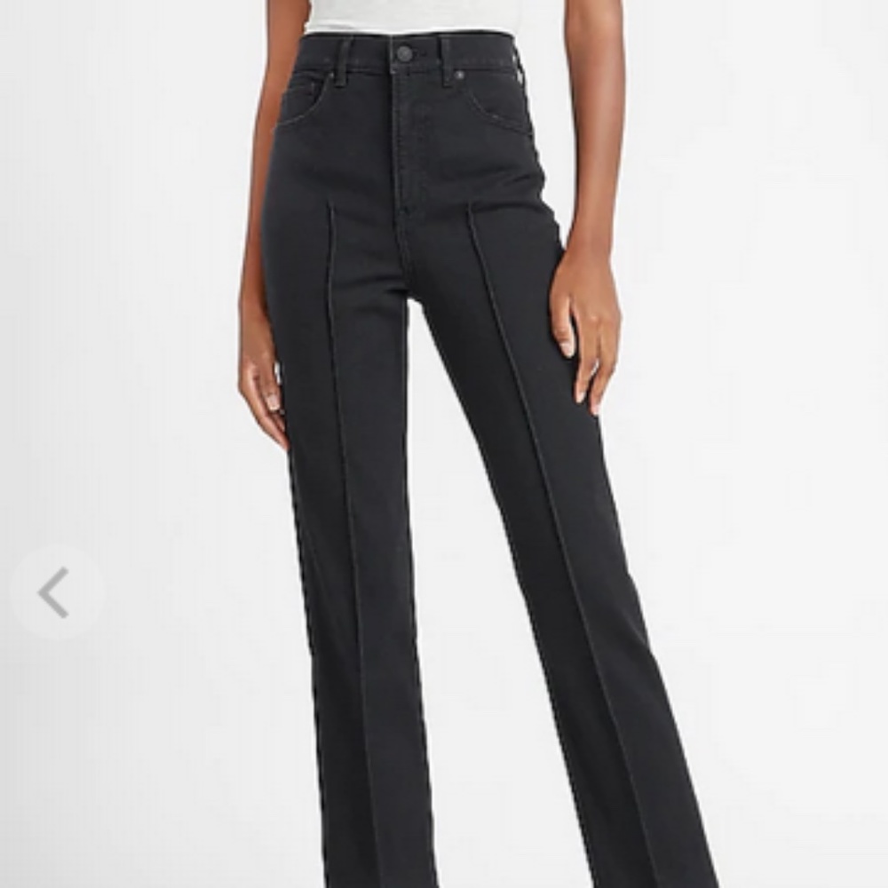 Express slim high rise jeans